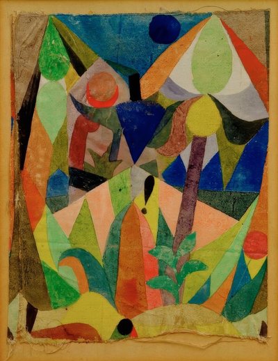 Mild Tropical Landscape by Paul Klee